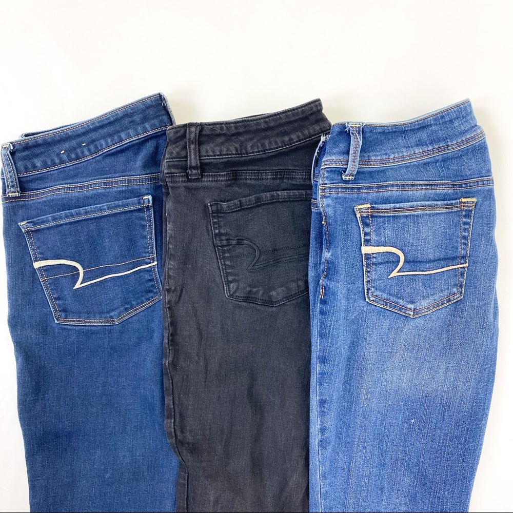 American Eagle Jeans Women’s 10 (three pair)